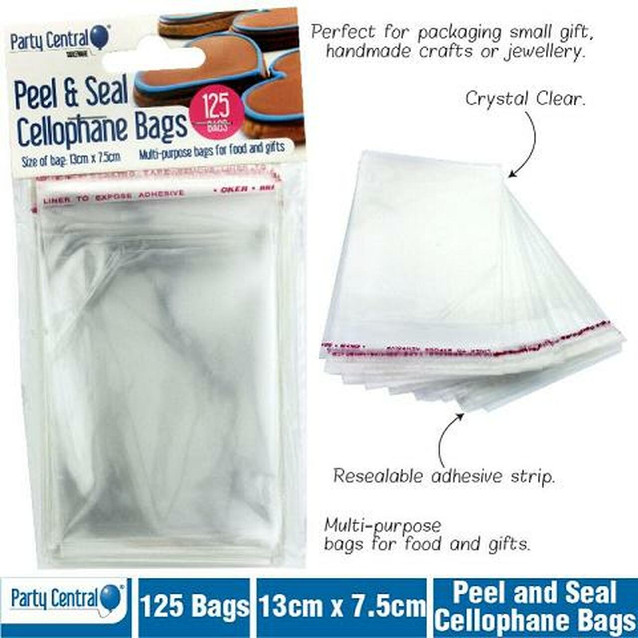 EzePack, Cello Bag, with re-seal flaps, Size 222 x 305mm - First for Paper